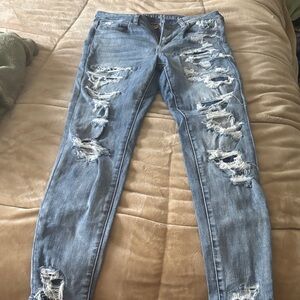 American Eagle Next Level Stretch Distressed Jeans - 2 pairs